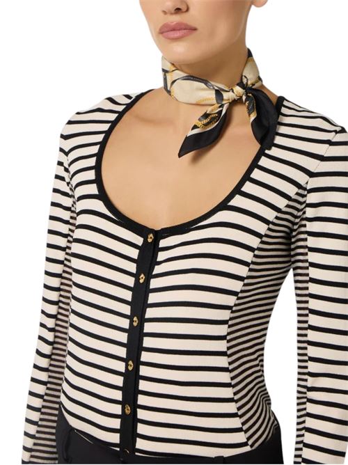 Foulard in seta con stampa Elisabetta Franchi | FO16L61E2045